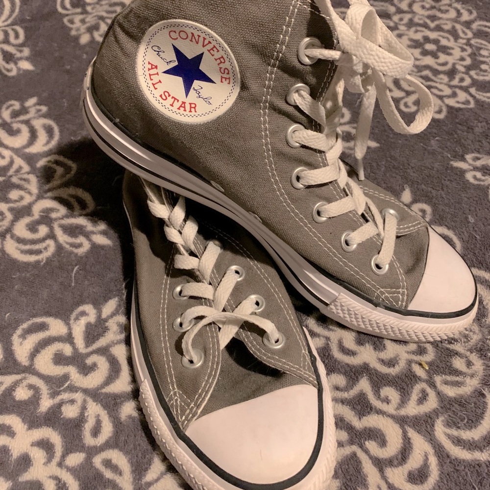 Grey Converse